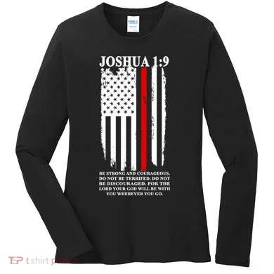 Christian Red Thin Line Women's Long Sleeve Shirt
