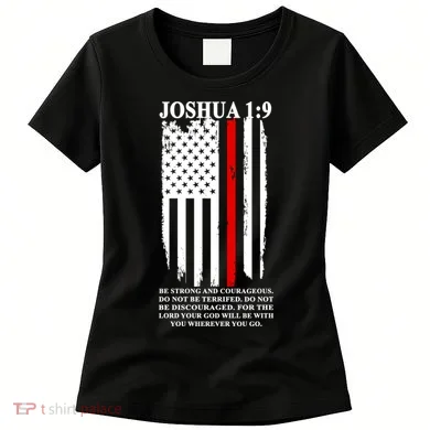 Christian Red Thin Line Women's T-Shirt