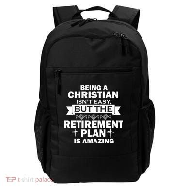 Christian Retirement Plan Backpack