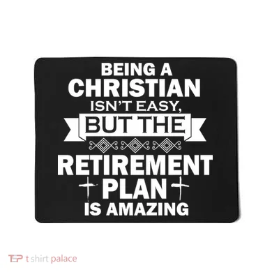 Christian Retirement Plan Mousepad