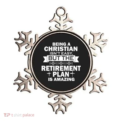 Christian Retirement Plan Ornament
