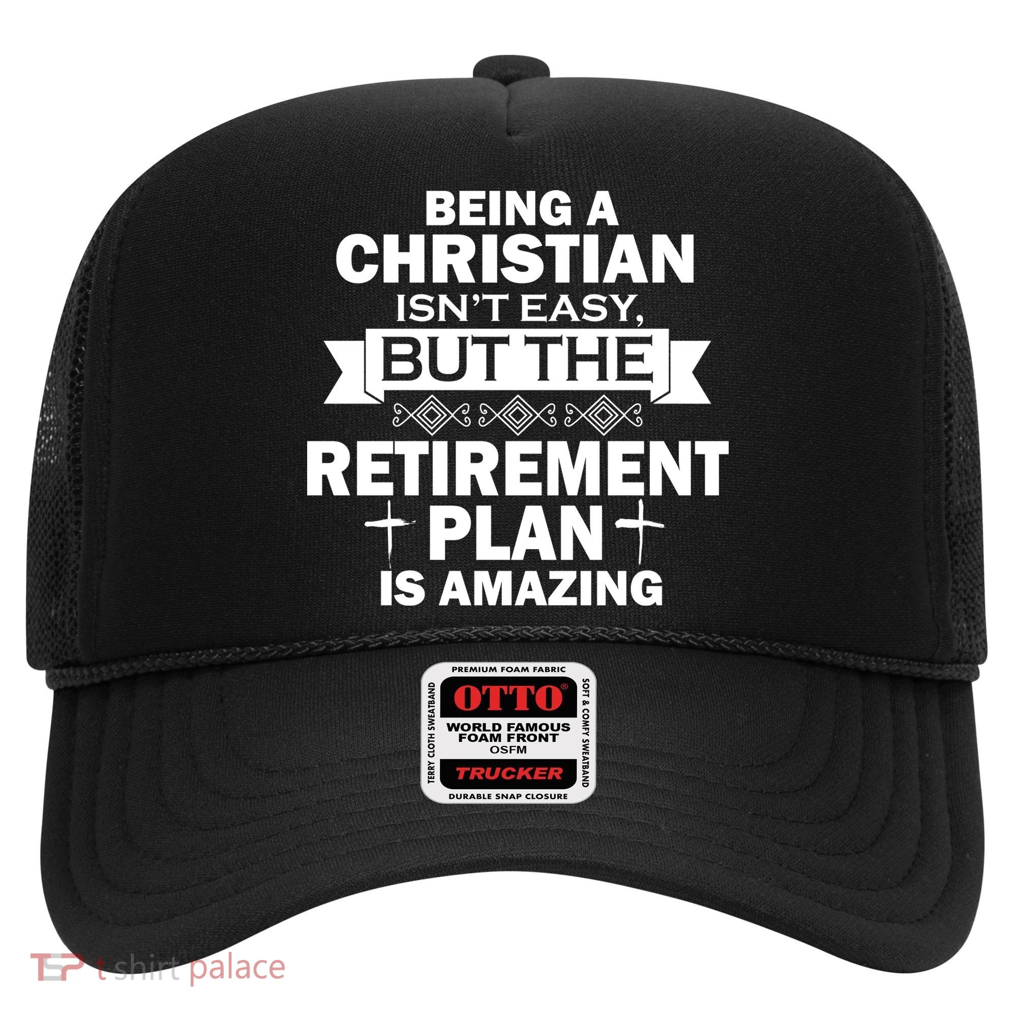 Christian Retirement Plan Hat