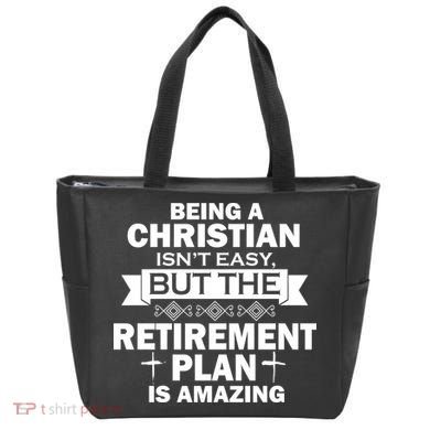Christian Retirement Plan Tote Bag