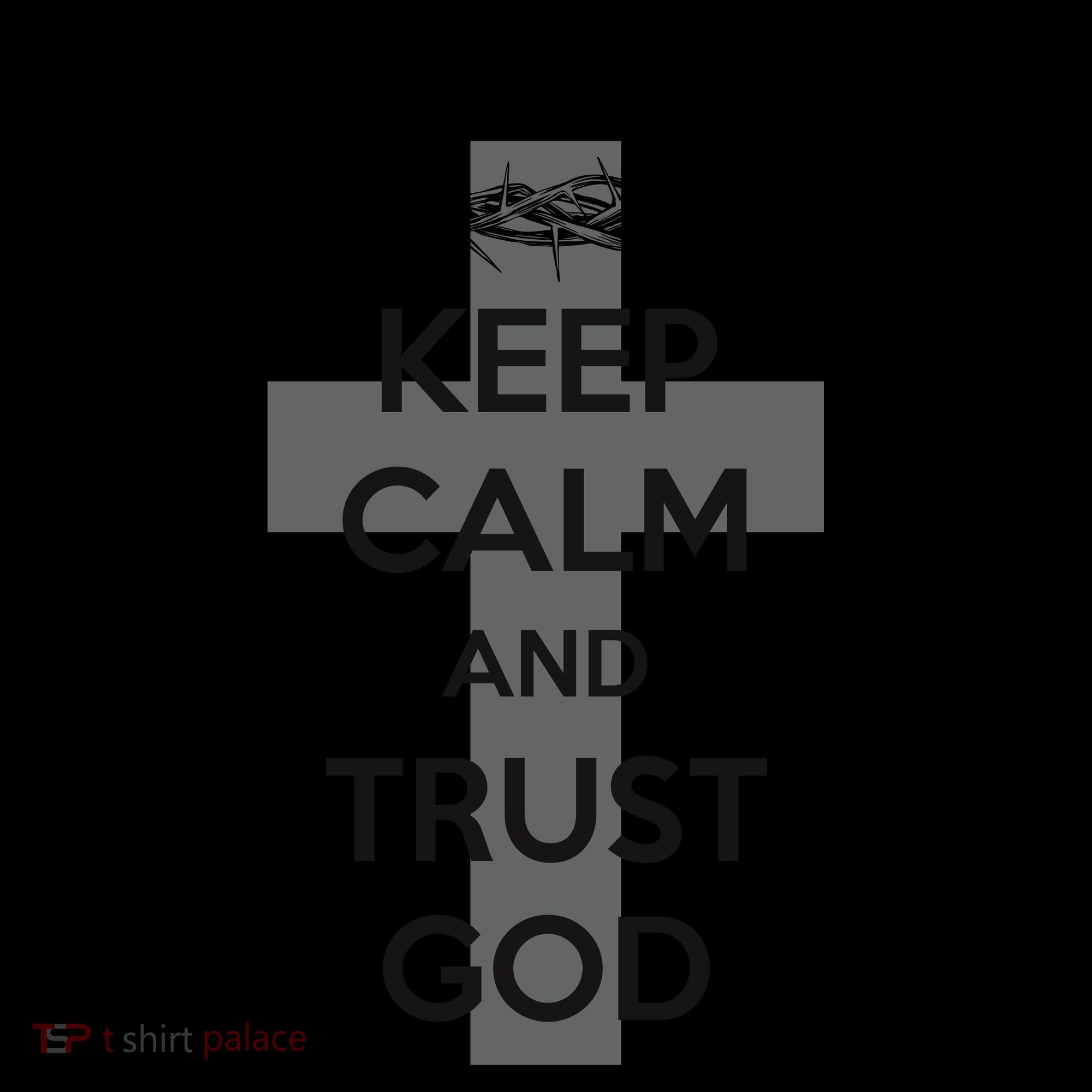 Christian Slogan: Keep Calm and Trust God  Coffee Mug