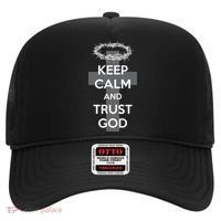 Christian Slogan: Keep Calm and Trust God  Hat thumb 0