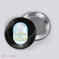 Christians For Trump Button thumb 0