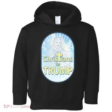 Christians For Trump Toddler Hoodie
