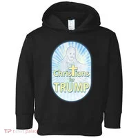 Christians For Trump Toddler Hoodie thumb 0