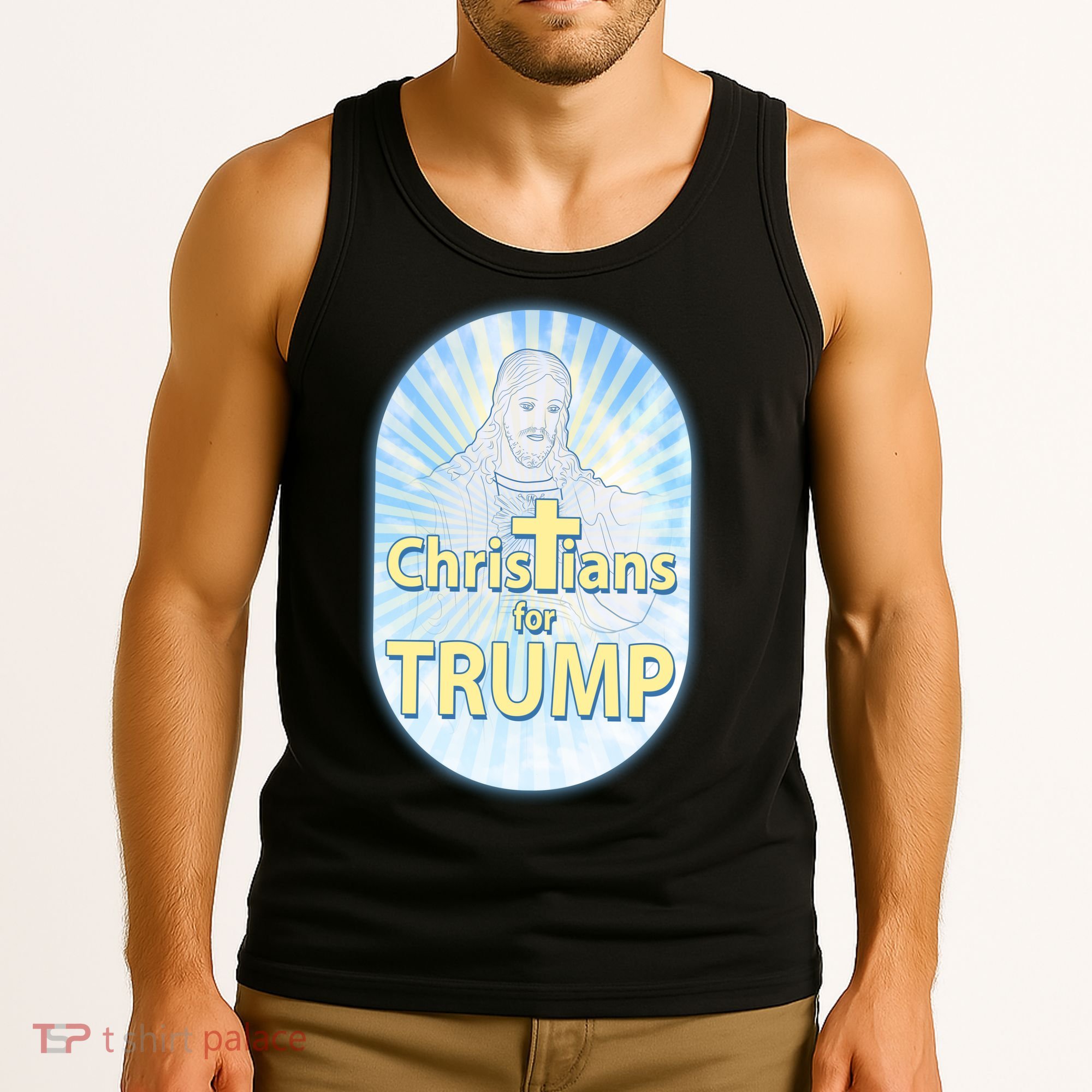 Christians For Trump Tank Top