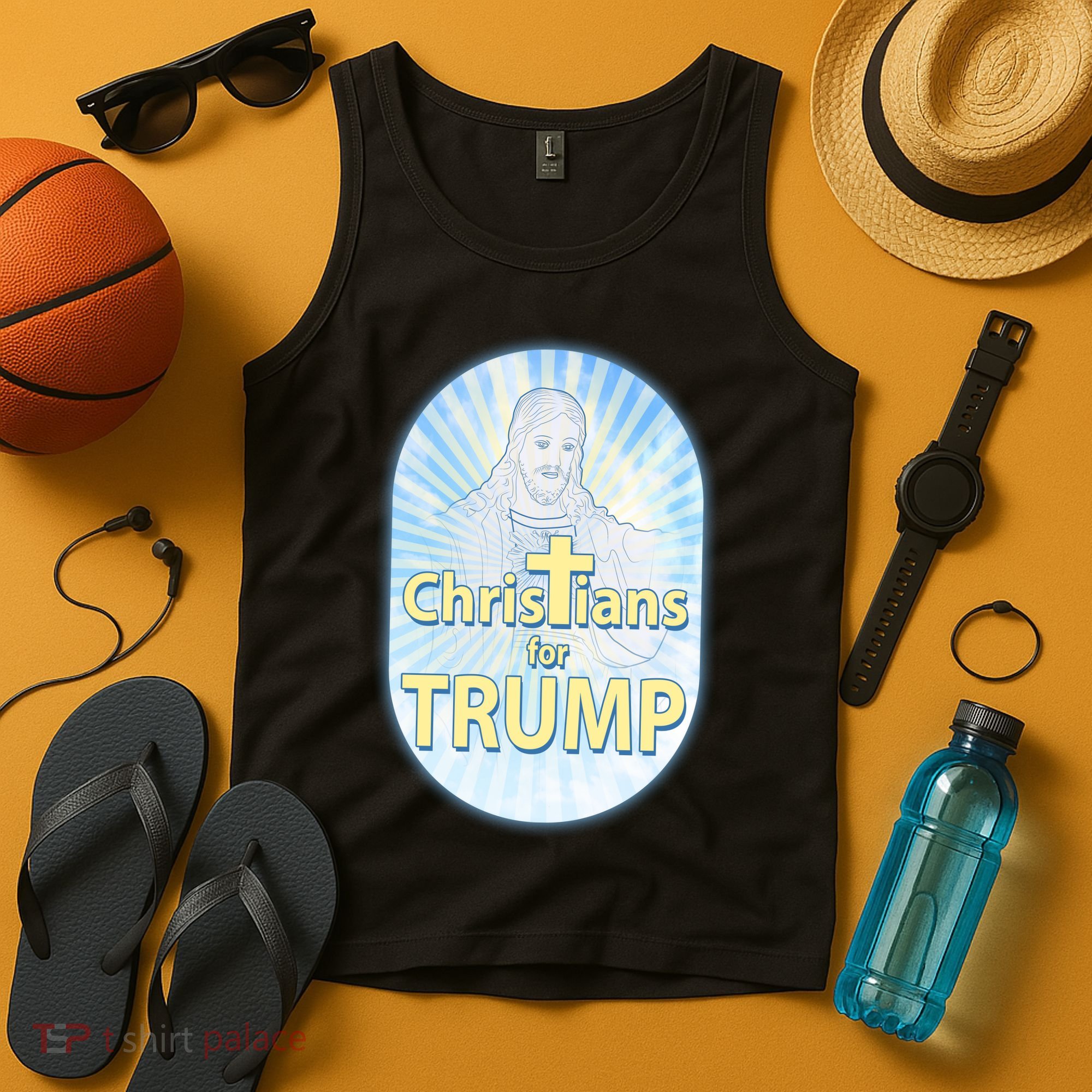Christians For Trump Tank Top