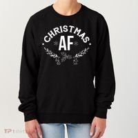 Christmas AF Women's Sweatshirt thumb 0