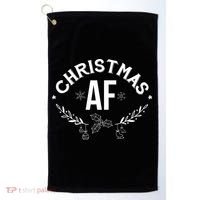 Christmas AF Golf Towel thumb 0