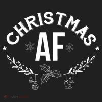 Christmas AF Golf Towel thumb 3