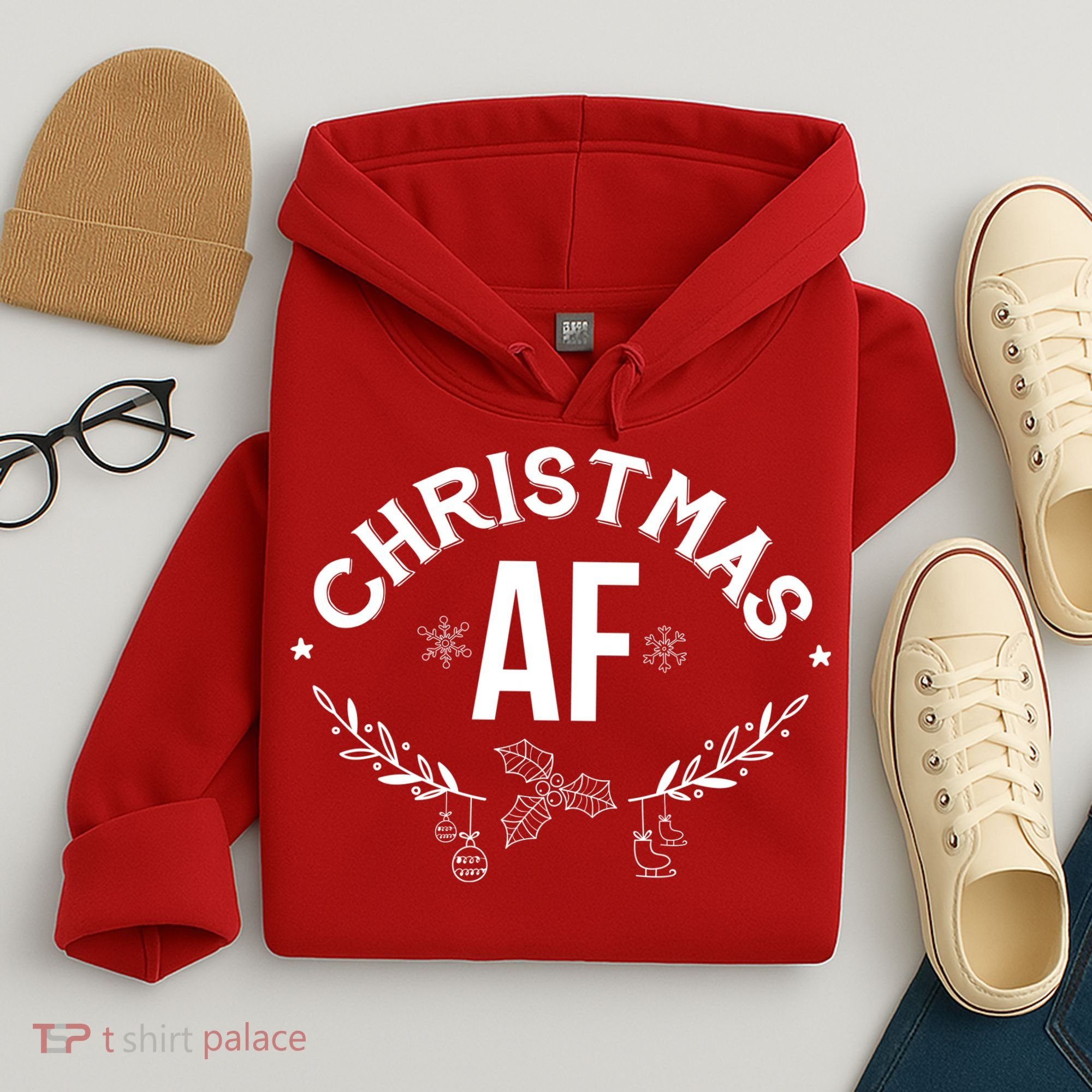 Christmas AF Hoodie