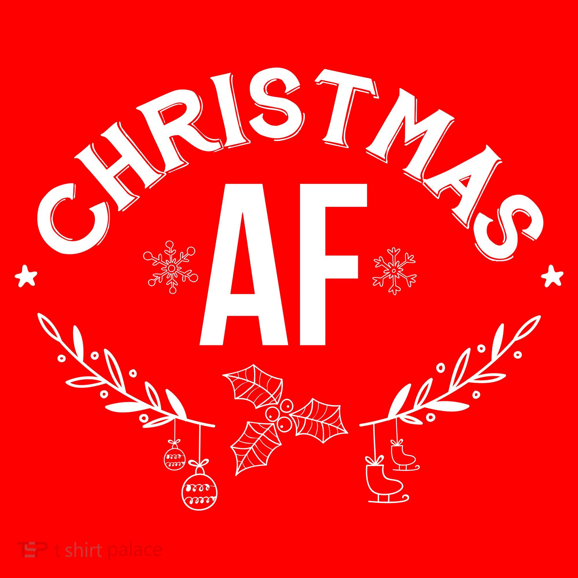 Christmas AF Toddler Hoodie