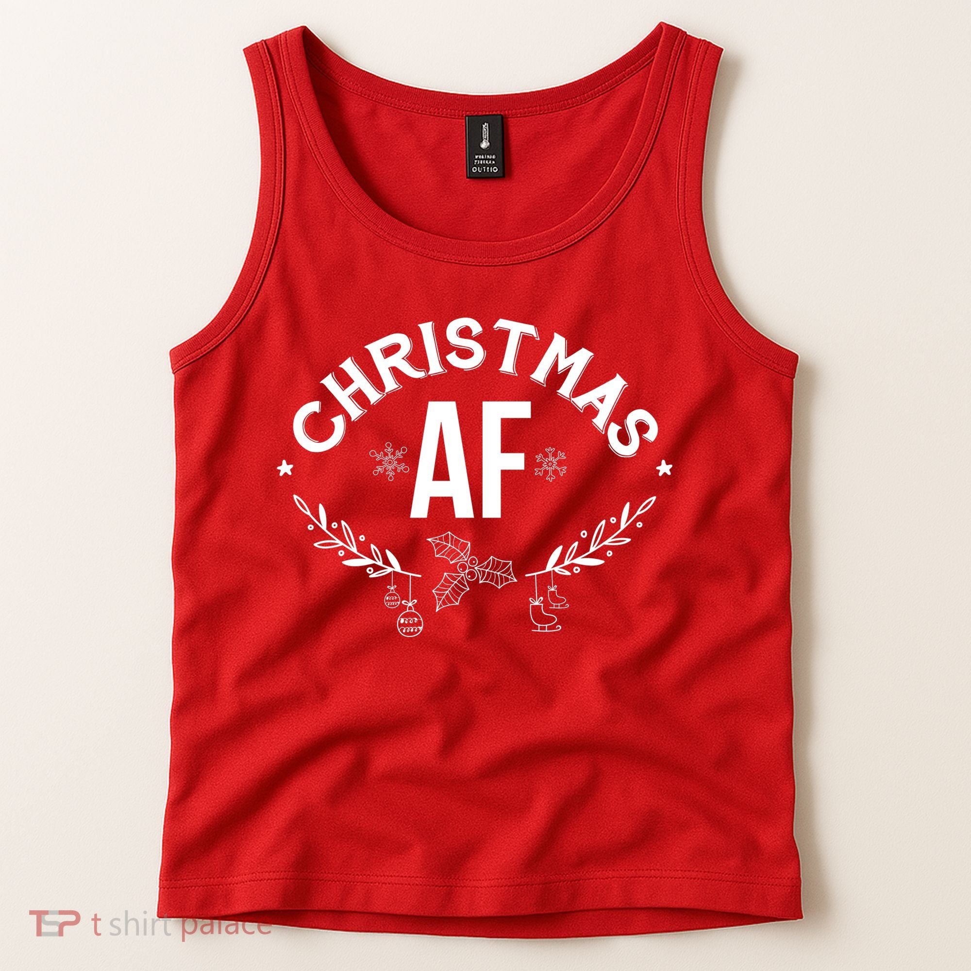 Christmas AF Tank Top