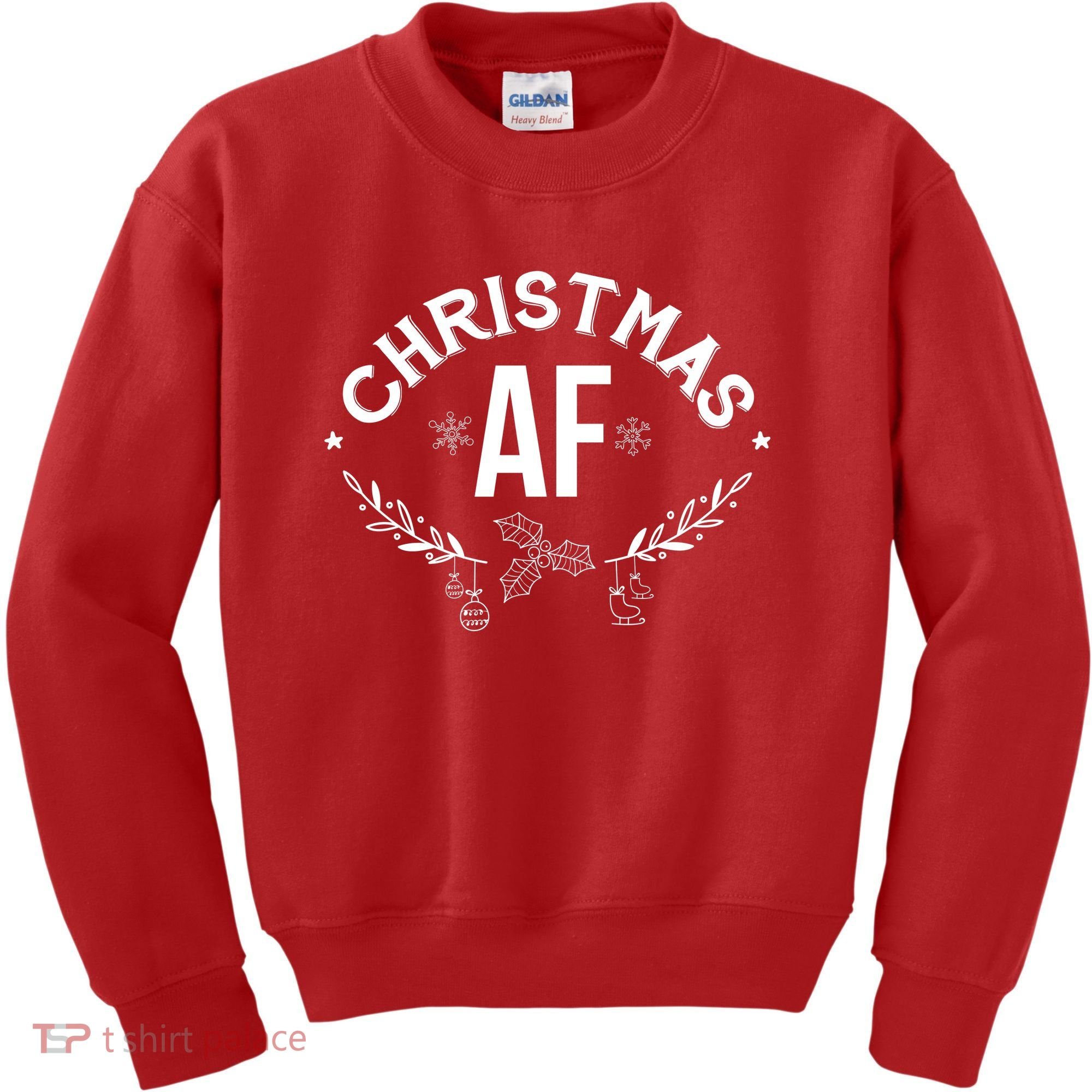 Christmas AF Kids Sweatshirt