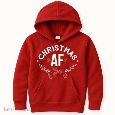 Christmas AF Kids Hoodie