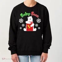 Christmas Baby Bear Women's Sweatshirt thumb 0