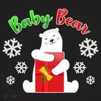 Christmas Baby Bear Women's Sweatshirt thumb 2