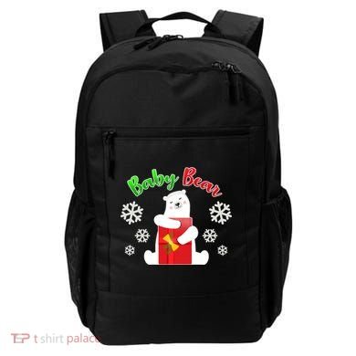 Christmas Baby Bear Backpack
