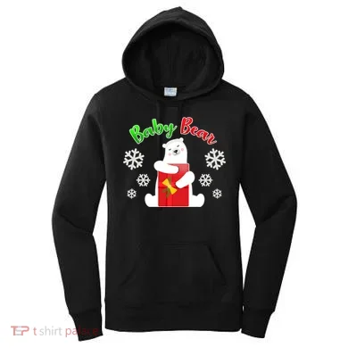 Christmas Baby Bear Women's Hoodie