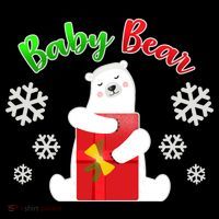 Christmas Baby Bear Women's Hoodie thumb 2