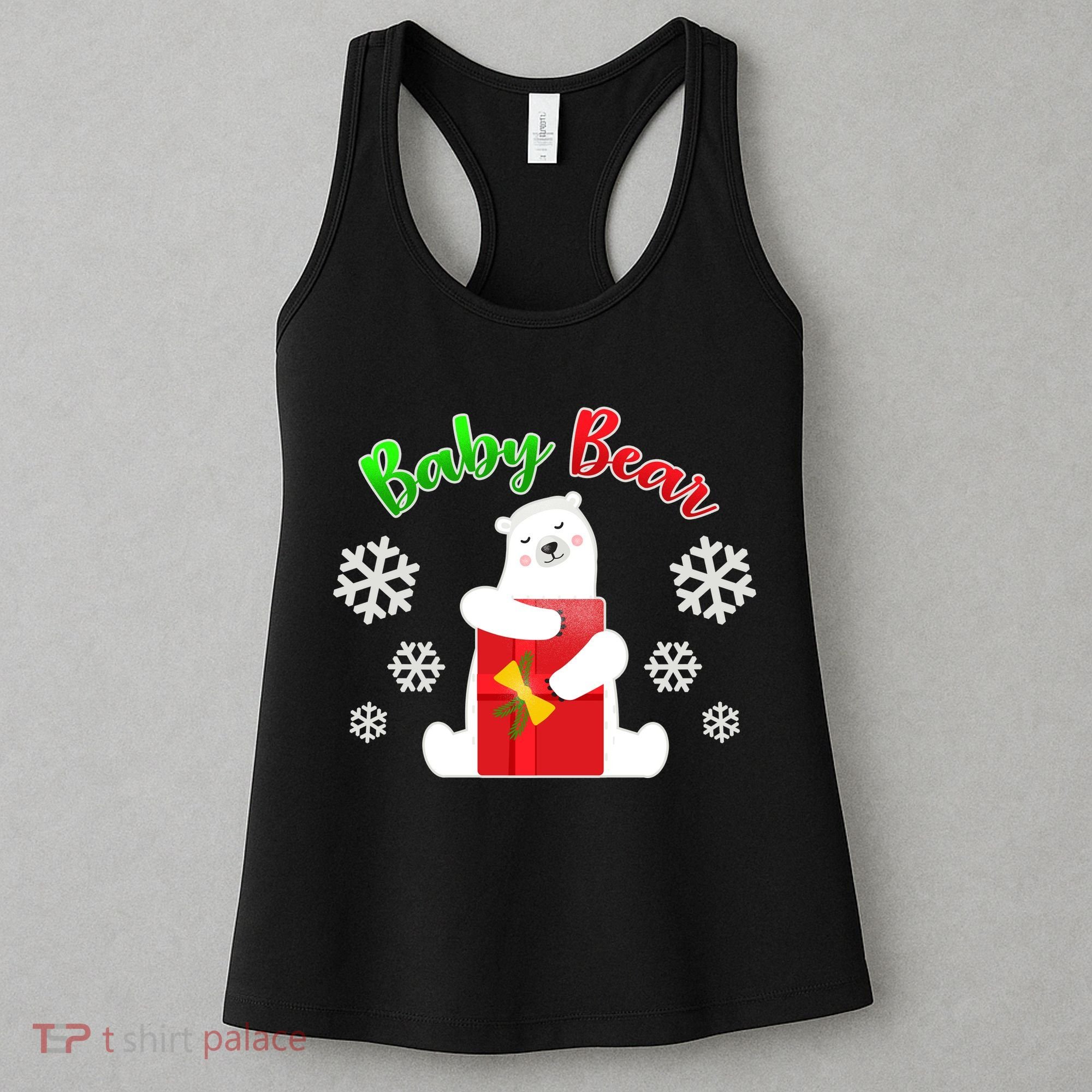 Christmas Baby Bear Women's Tank Top