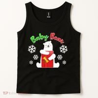 Christmas Baby Bear Tank Top thumb 2
