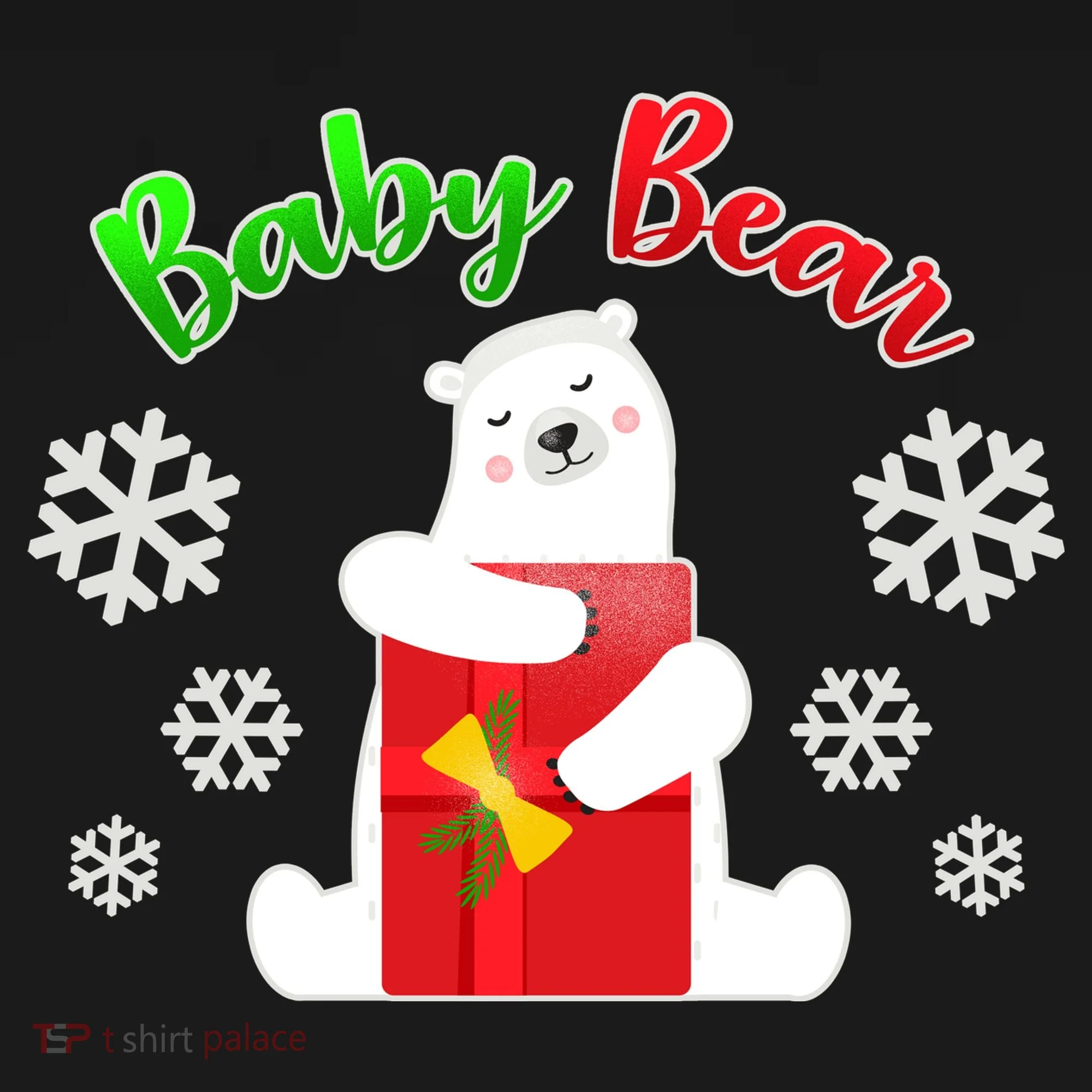 Christmas Baby Bear Tank Top