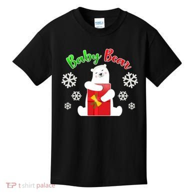 Christmas Baby Bear Kids T-Shirt