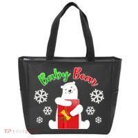 Christmas Baby Bear Tote Bag thumb 0