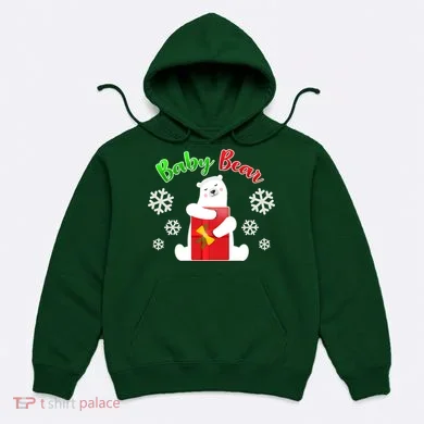 Christmas Baby Bear Hoodie