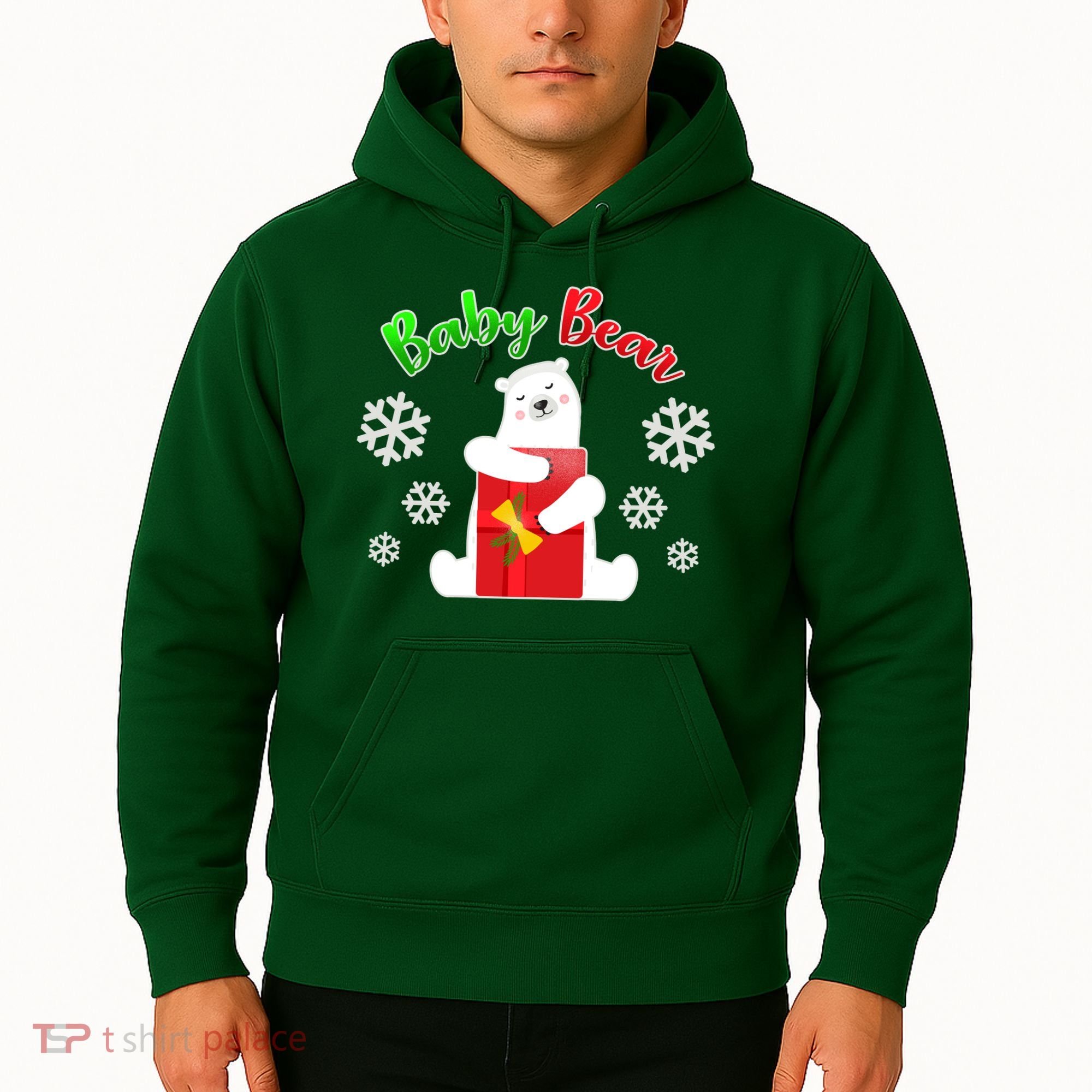 Christmas Baby Bear Hoodie