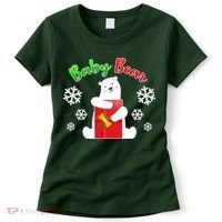 Christmas Baby Bear Women's T-Shirt thumb 0
