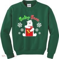 Christmas Baby Bear Kids Sweatshirt thumb 0