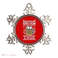 Christmas Bah Hum Chug Ugly Sweater Design Ornament thumb 0