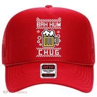 Christmas Bah Hum Chug Ugly Sweater Design Hat thumb 0