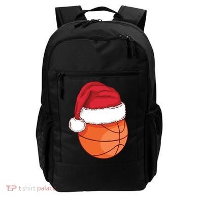 Christmas Basketball Santa Backpack