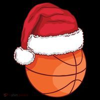 Christmas Basketball Santa Coffee Mug thumb 5