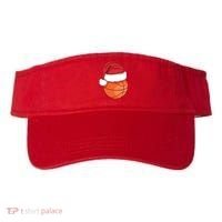 Christmas Basketball Santa Visor thumb 0