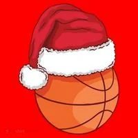 Christmas Basketball Santa Women's T-Shirt thumb 6