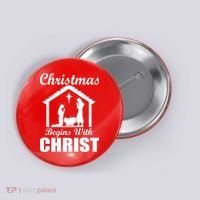 Christmas Begins With Christ Button thumb 0