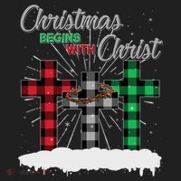 Christmas Begins With Christ Jesus Birthday Beanie thumb 2