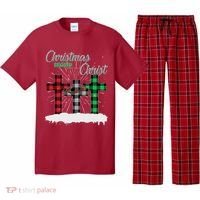 Christmas Begins With Christ Jesus Birthday Pajama Set thumb 0