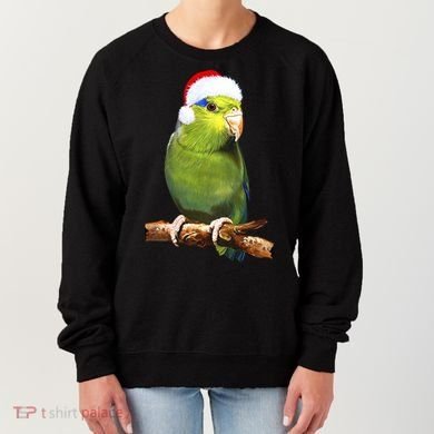 Christmas Bird Parrot Women's Sweatshirt