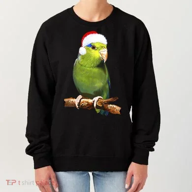 Christmas Bird Parrot Women's Sweatshirt