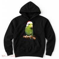 Christmas Bird Parrot Hoodie thumb 0