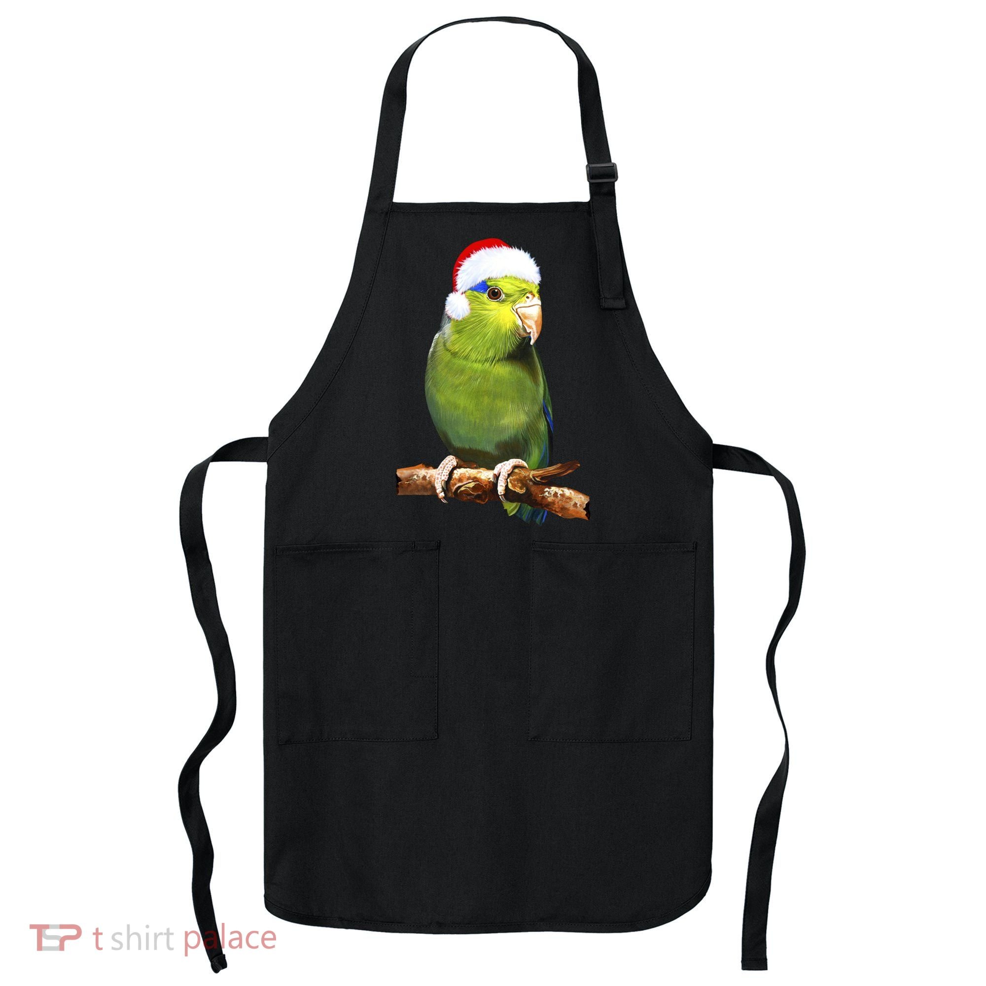 Christmas Bird Parrot Apron