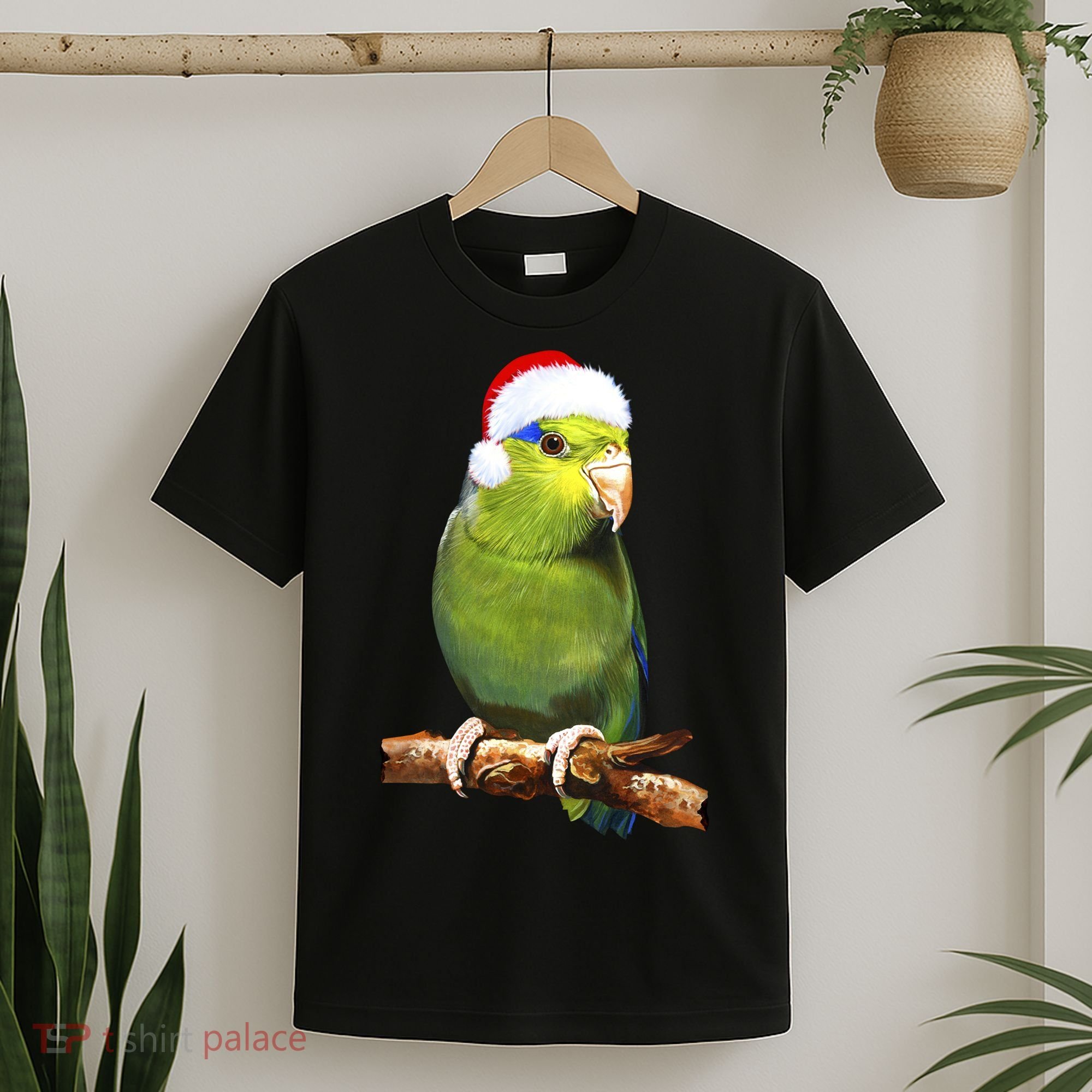 Christmas Bird Parrot T-Shirt